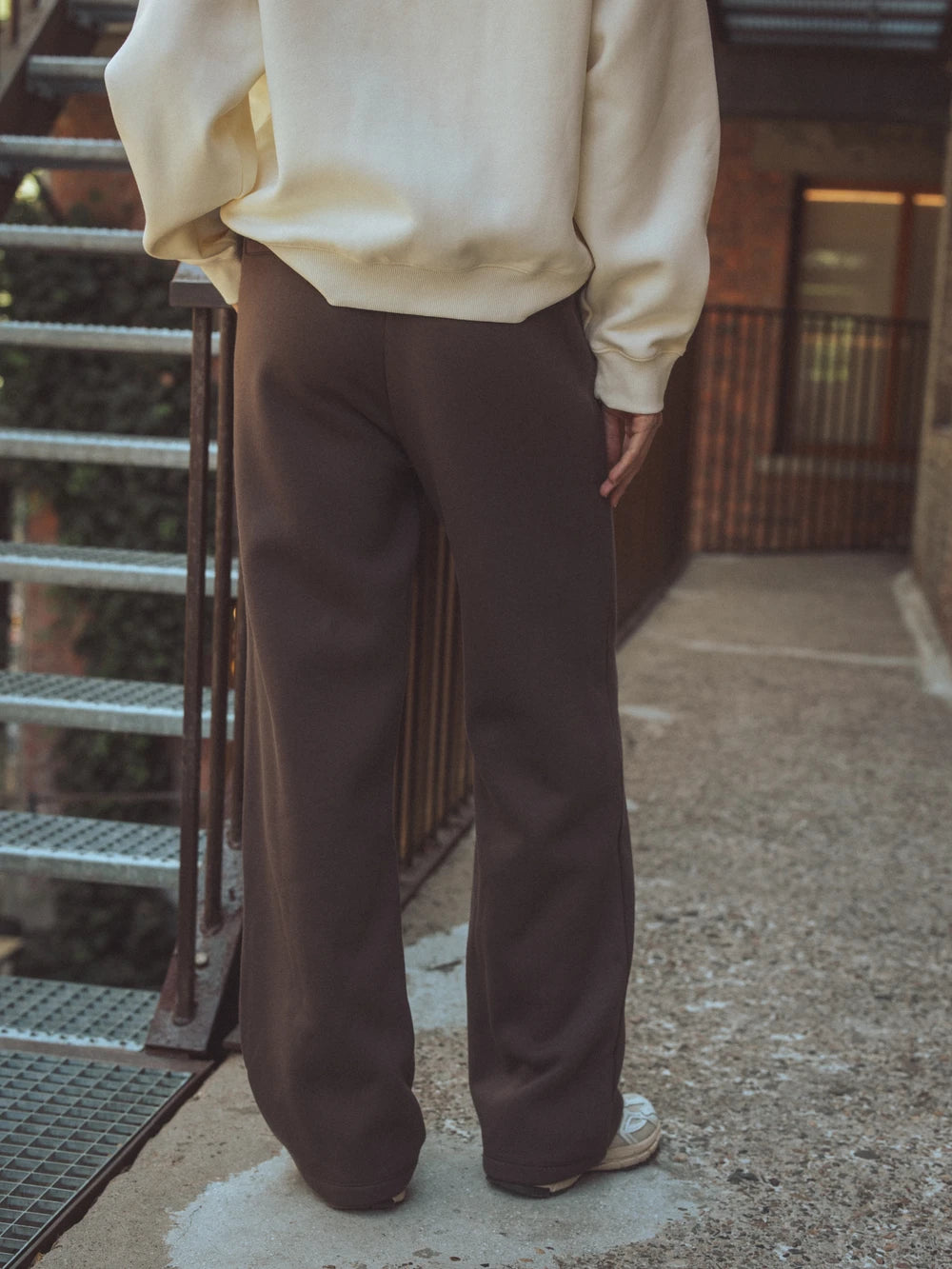 Brown Femme Lounge Jogging Pants
