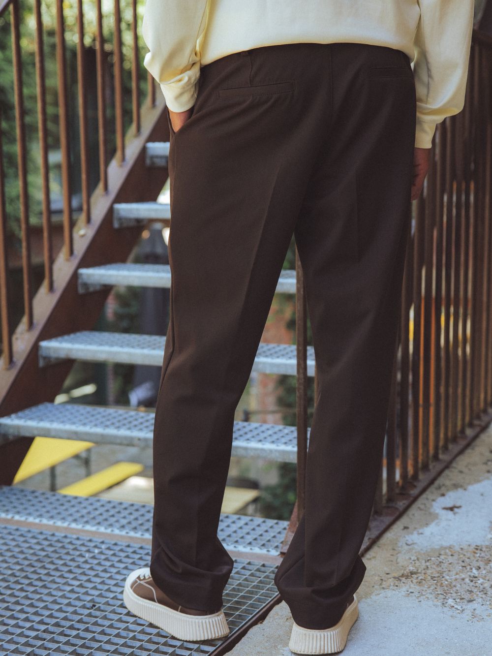 Dark Brown Pantalon