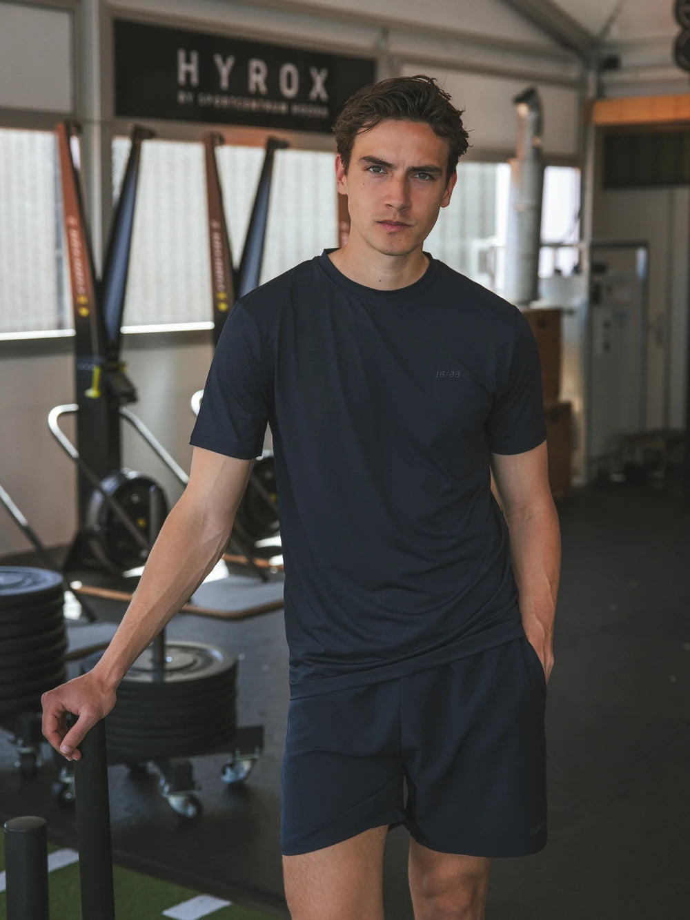 Navy Basic Sports T-Shirt