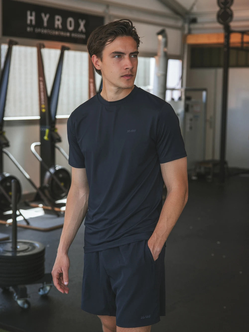 Navy Basic Sport T-shirt