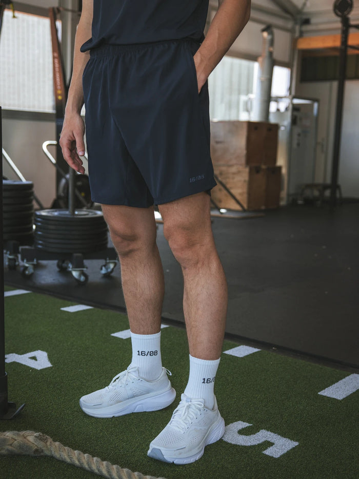 Navy Basic Sport Short