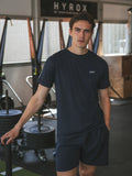 Navy Stitched Sport T-shirt