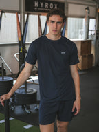 Navy Stitched Sport T-shirt
