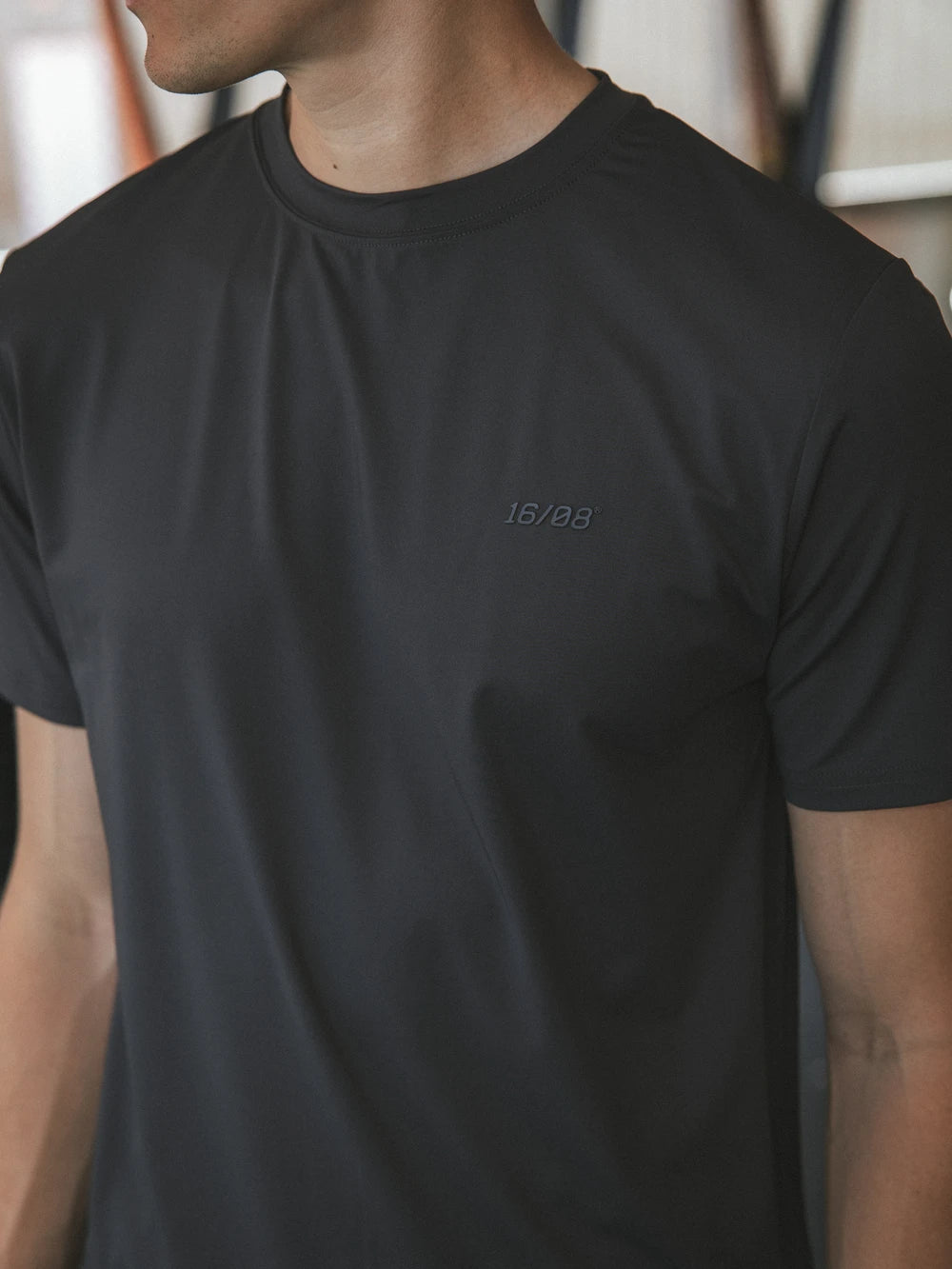 Dark Grey Basic Sport T-shirt