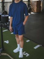 Blue Oversized Sport T-shirt