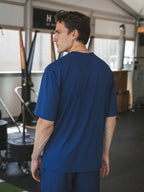 Blue Oversized Sport T-shirt