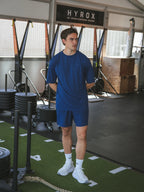 Blue Oversized Sport T-shirt