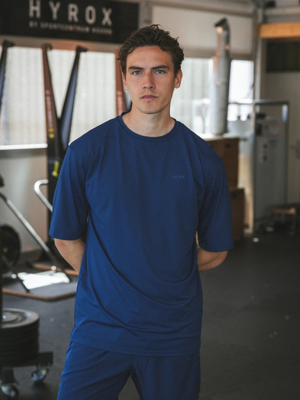 Blue Oversized Sport T-shirt