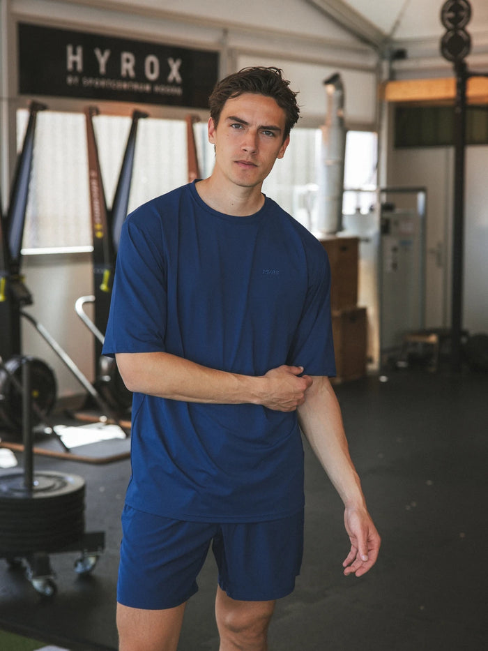 Blue Oversized Sport T-shirt