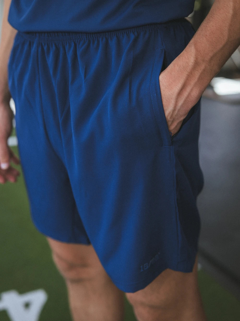 Blue Basic Sport Short