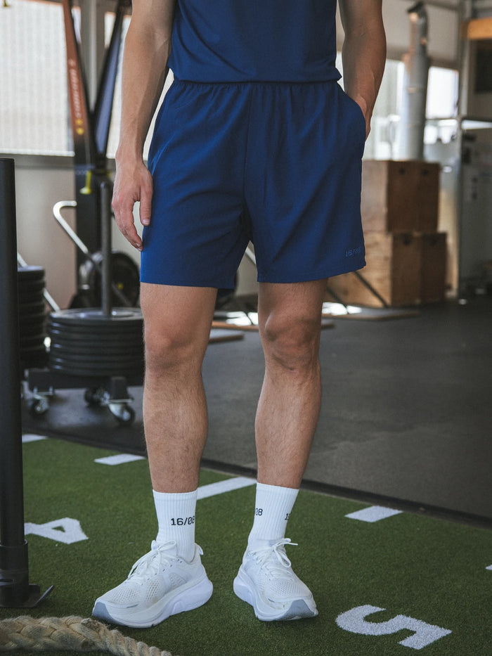 Blue Basic Sport Short