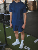 Blue Basic Sports T-Shirt