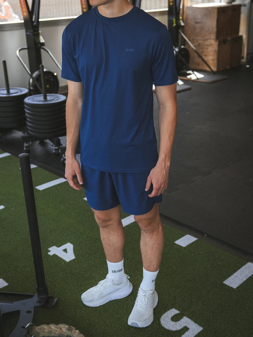 Blue Basic Sport T-shirt