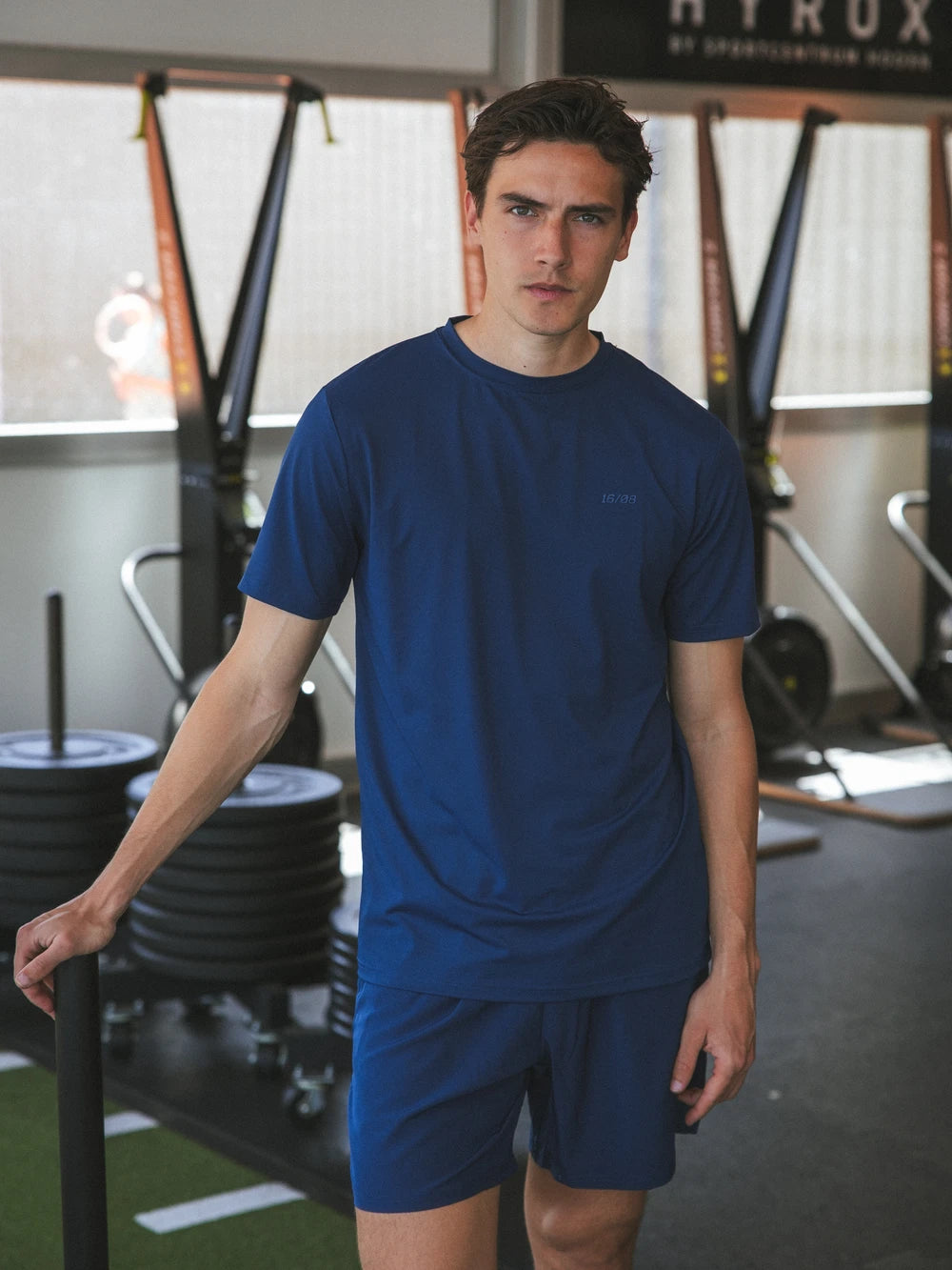 Blue Basic Sports T-Shirt