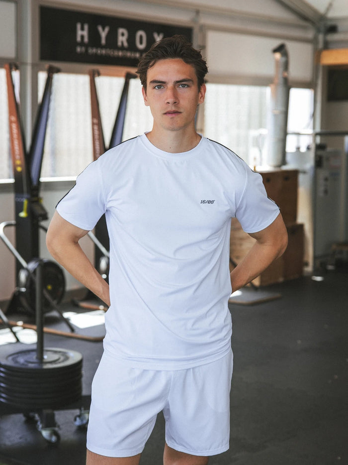 White Stitched Sport T-shirt