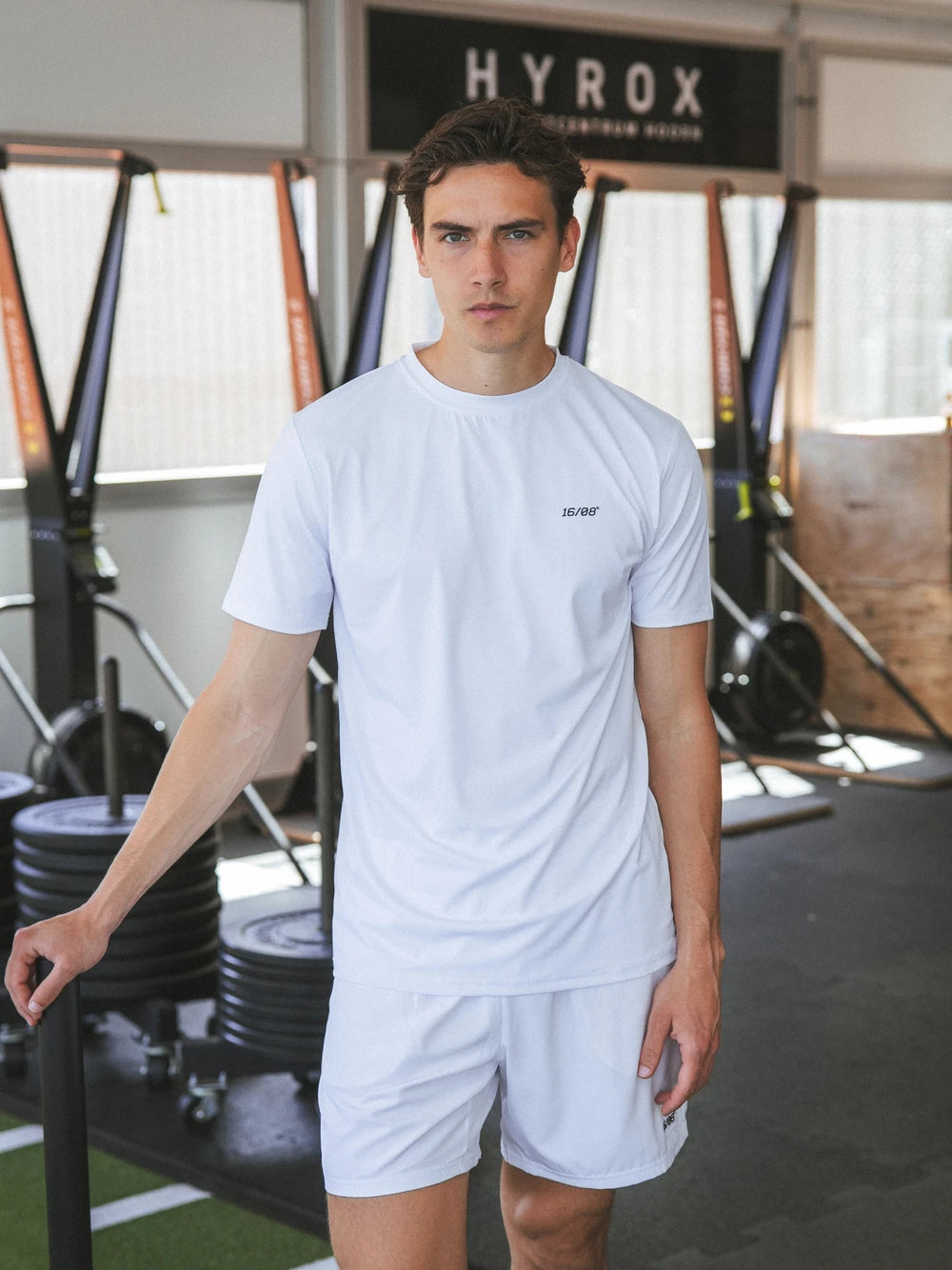 White Basic Sport T-shirt
