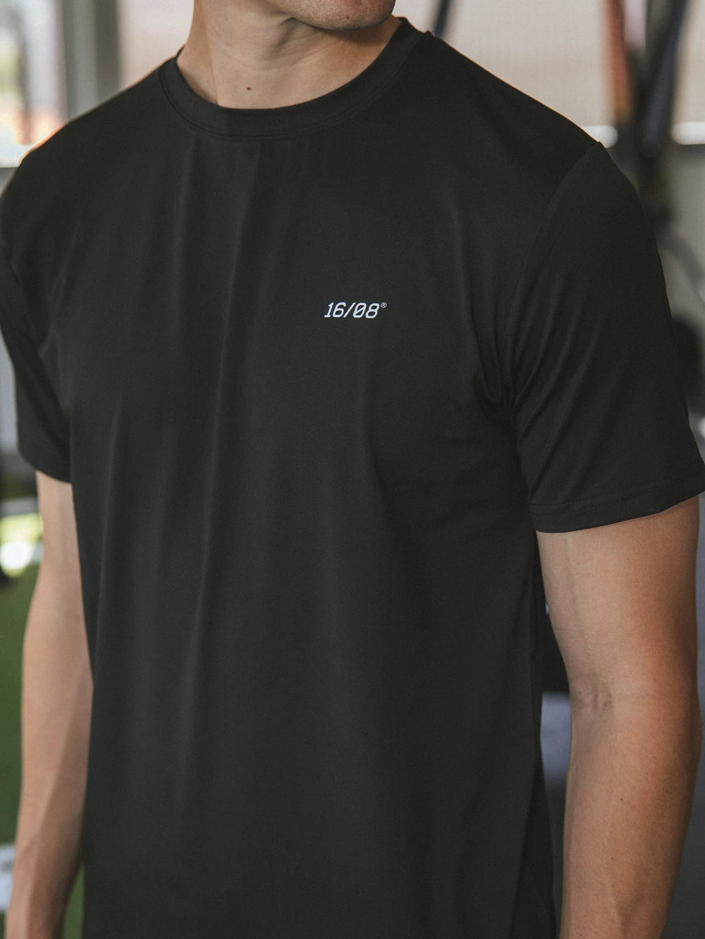 Black Basic Sport T-shirt