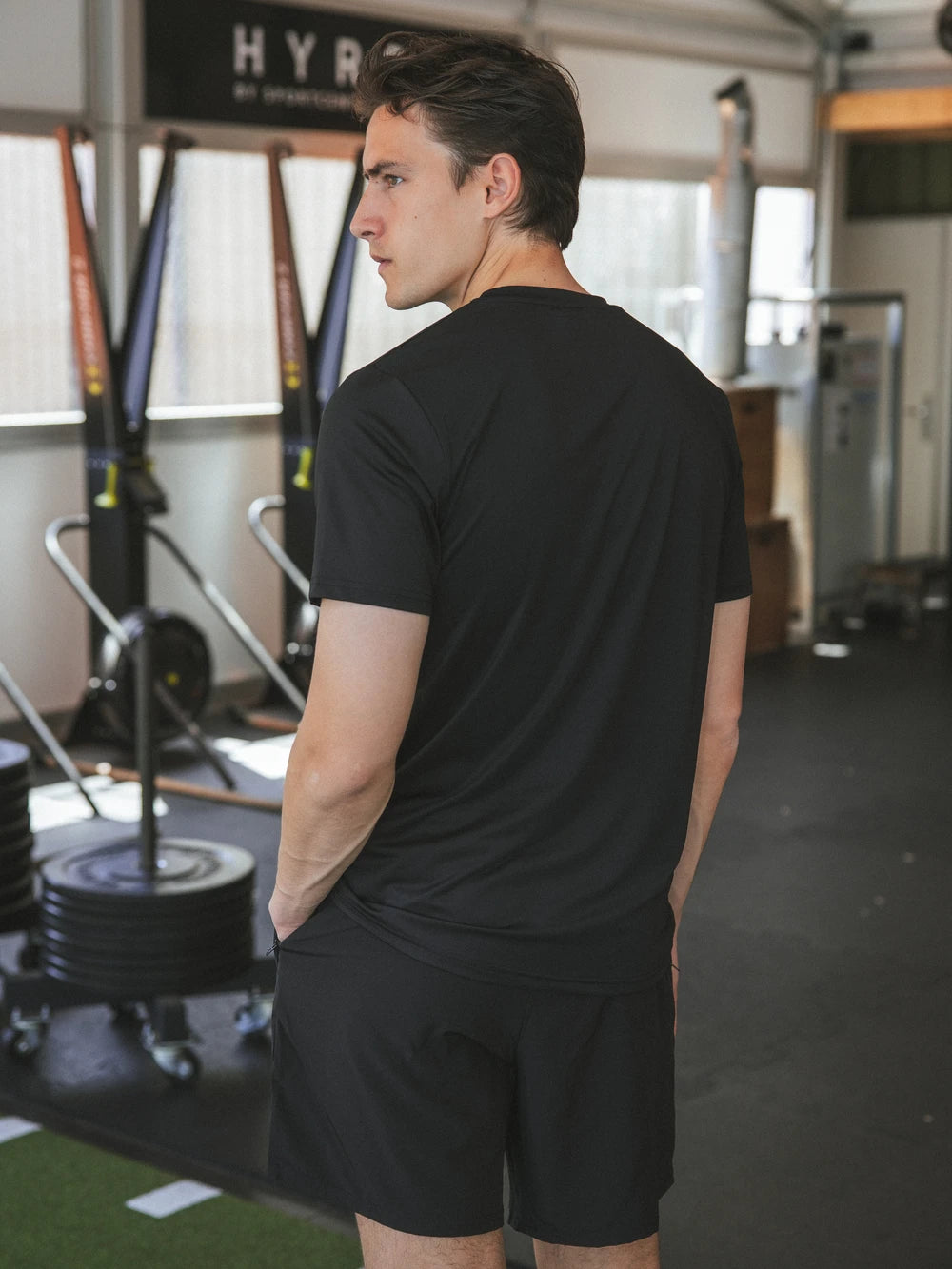 Black Basic Sport T-shirt