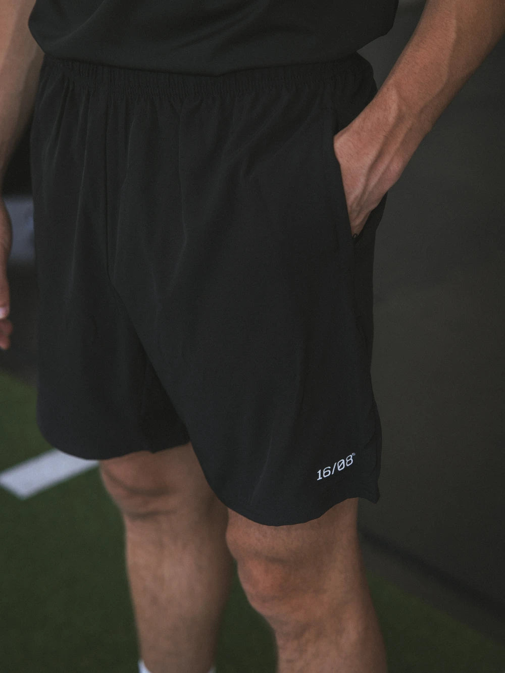 Black Basic Sports Short