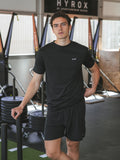 Black Stitched Sport T-shirt
