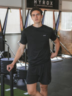 Black Stitched Sport T-shirt