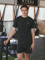 Black Stitched Sport T-shirt