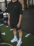 Black Oversized Sport T-shirt