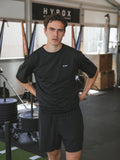 Black Oversized Sport T-shirt