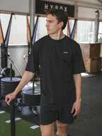Black Oversized Sport T-shirt