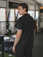 Schwarzes Sport-Polo