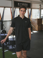 Schwarzes Sport-Polo