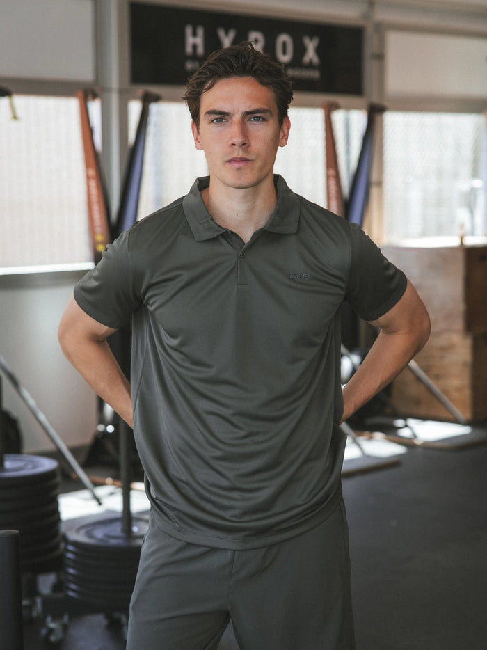 Army Green Sport Polo