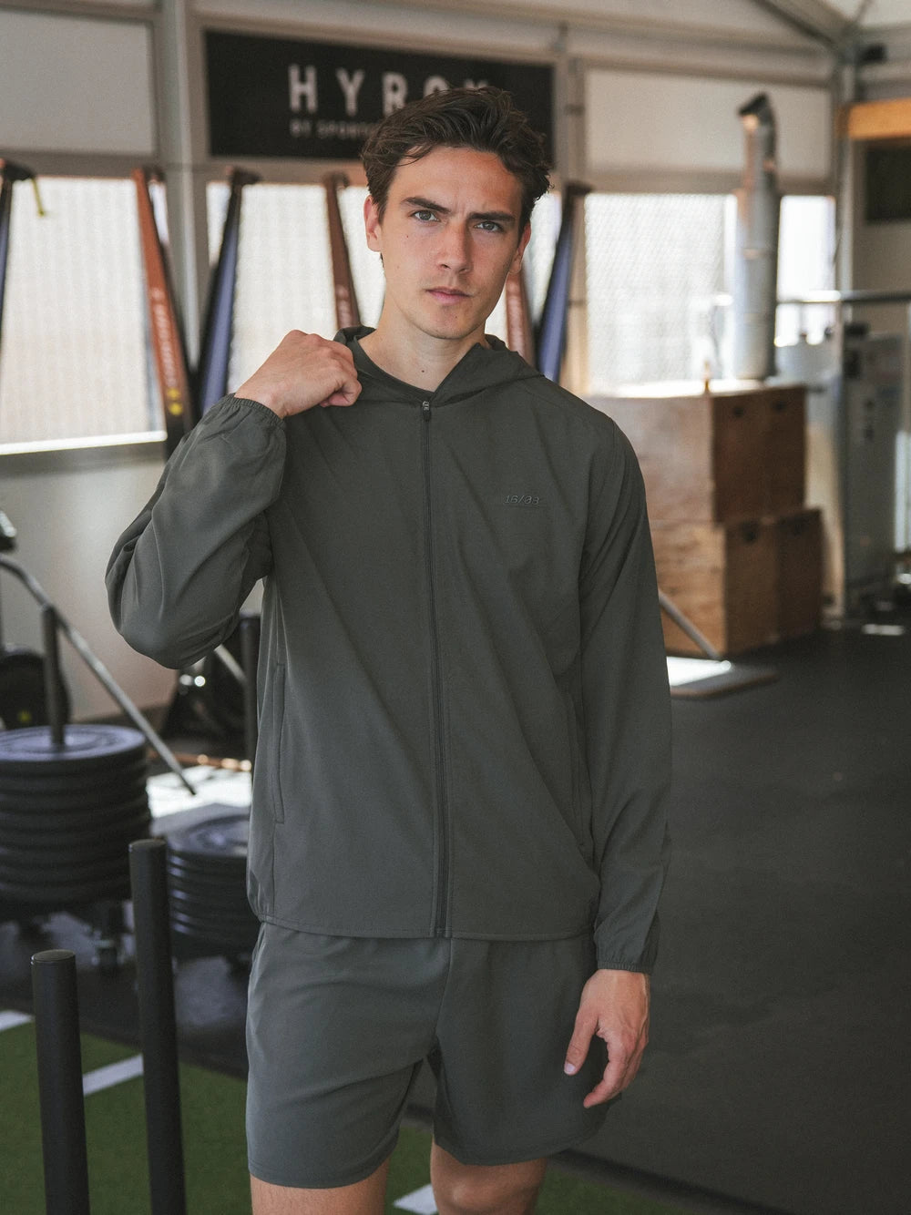 Army Green Sports Jacket