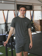 Army Green Stitched Sport T-shirt