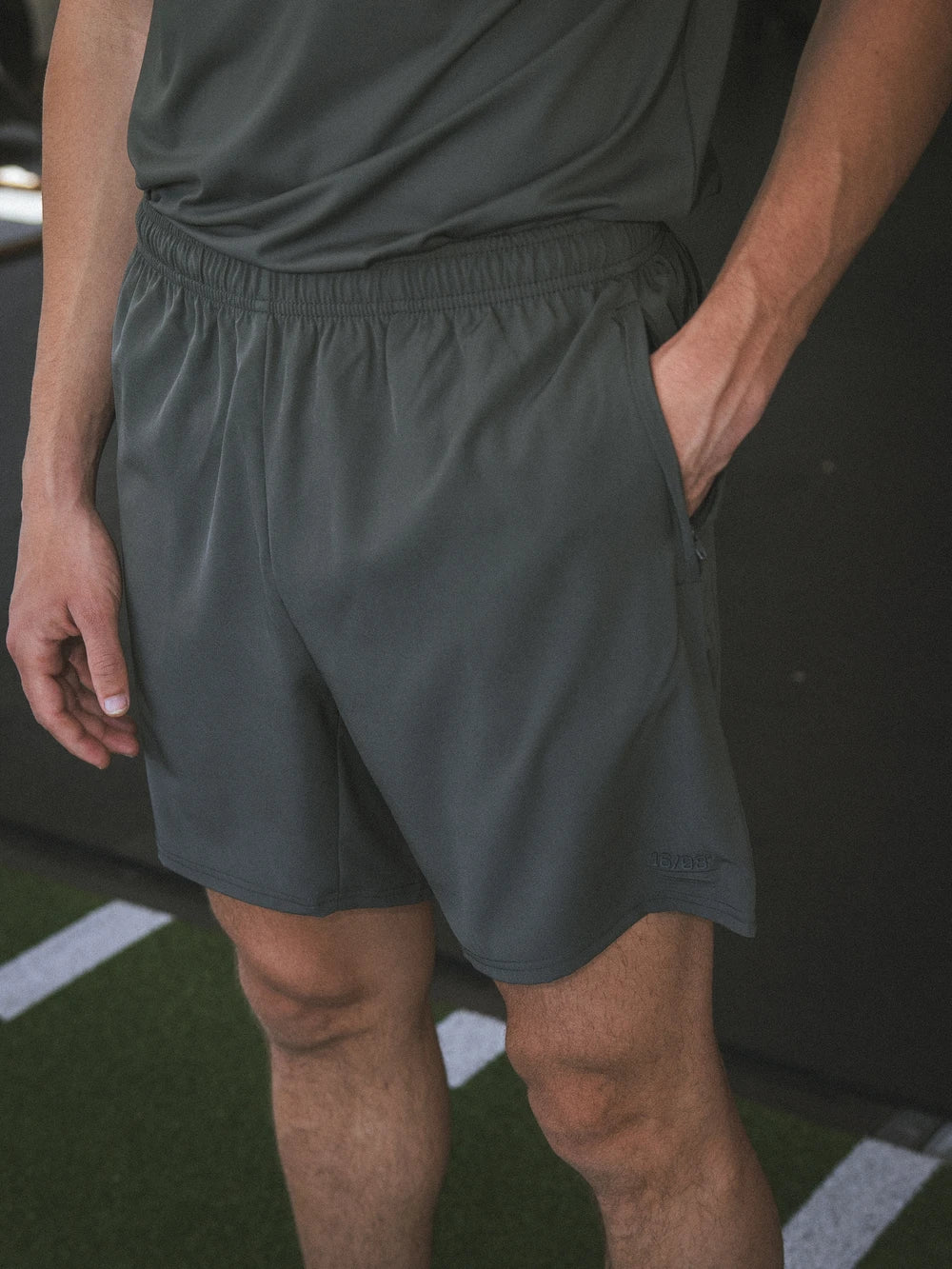 Army Green Basic Sports Short
