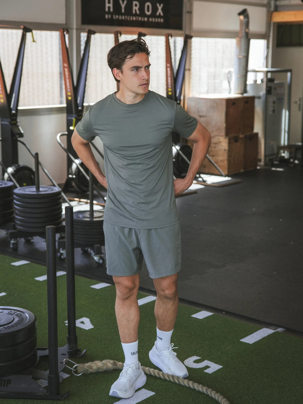 Olive Basic Sport T-shirt