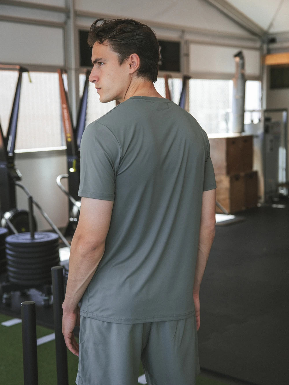 Olive Basic Sport T-shirt