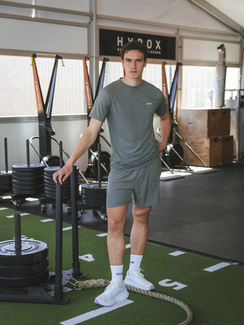 Olive Basic Sport T-shirt