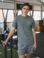 Olive Stitched Sports T-shirt