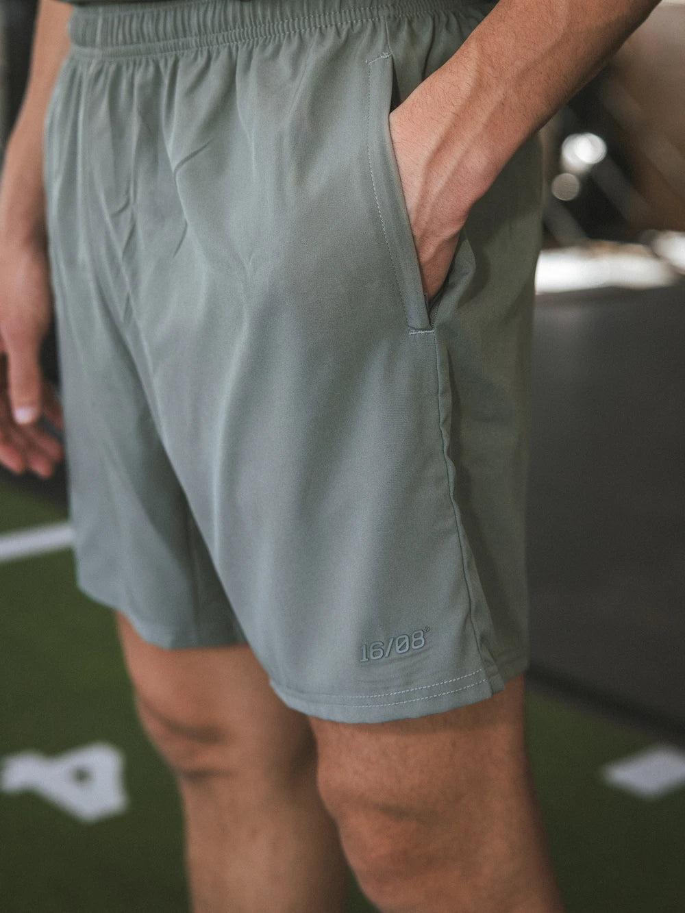 Olive Basic Sport Short