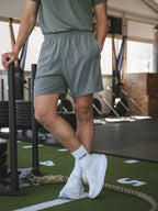 Olive Basic Sports Shorts