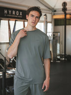 Olive Oversized Sport T-shirt