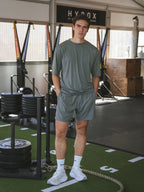 Olive Oversized Sport T-shirt