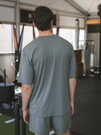 Olive Oversized Sport T-shirt