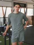 Olive Oversized Sport T-shirt