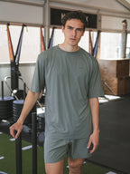 Olive Oversized Sport T-shirt