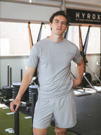 Light Grey Basic Sport T-shirt