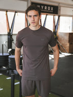 Coffee Brown Basic Sport T-shirt