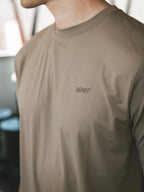 Brown Basic Sports T-shirt