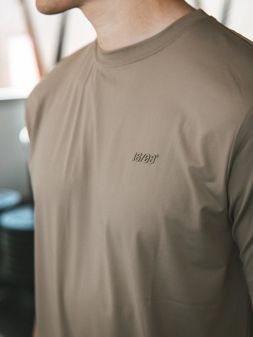 Brown Basic Sport T-shirt